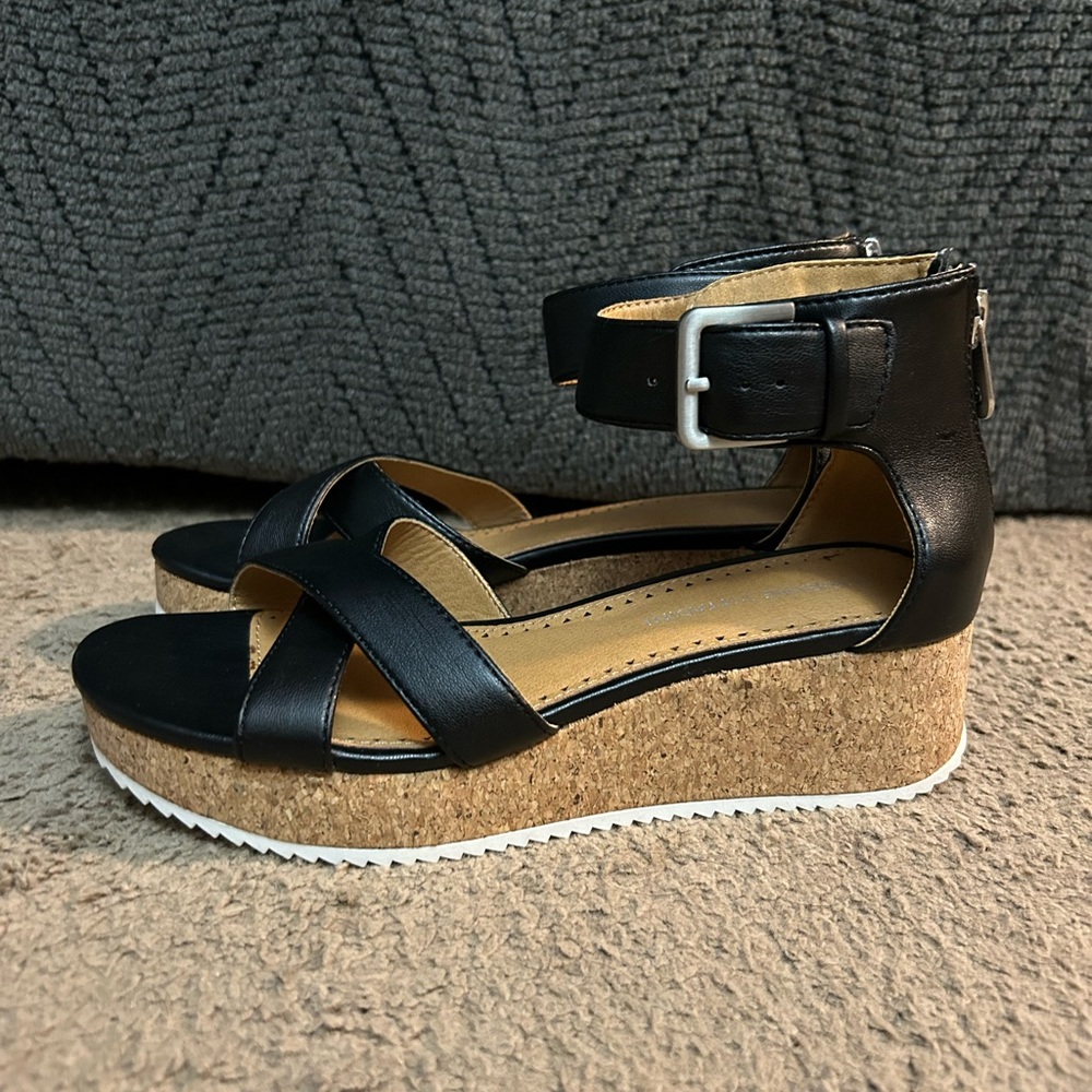 Cortz Wedge Sandal from Adrienne Vittadini
